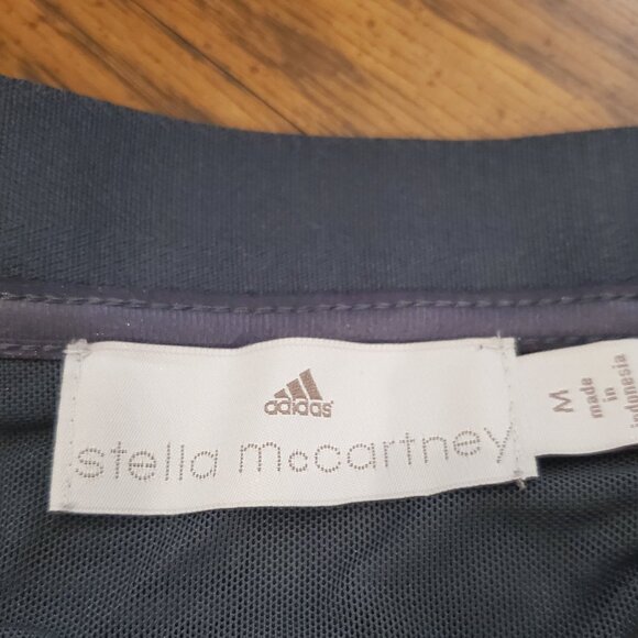 ADIDAS BY STELLA MCCARTNEY Grey Pleated Tennis Skirt Sz Medium - Picture 3 of 7